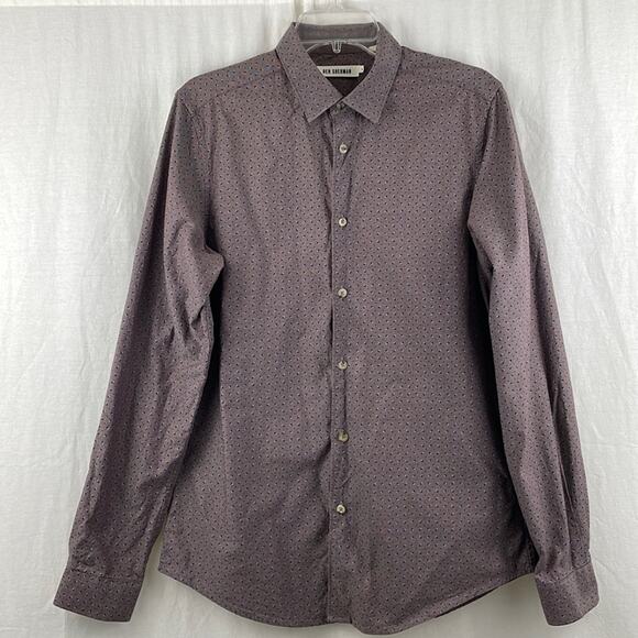 Ben Sherman Cotton Button Down Shirt - Picture 1 of 6